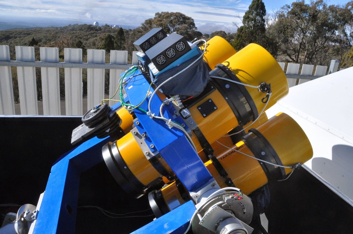 HATSouth mount, camera, and telescope detail